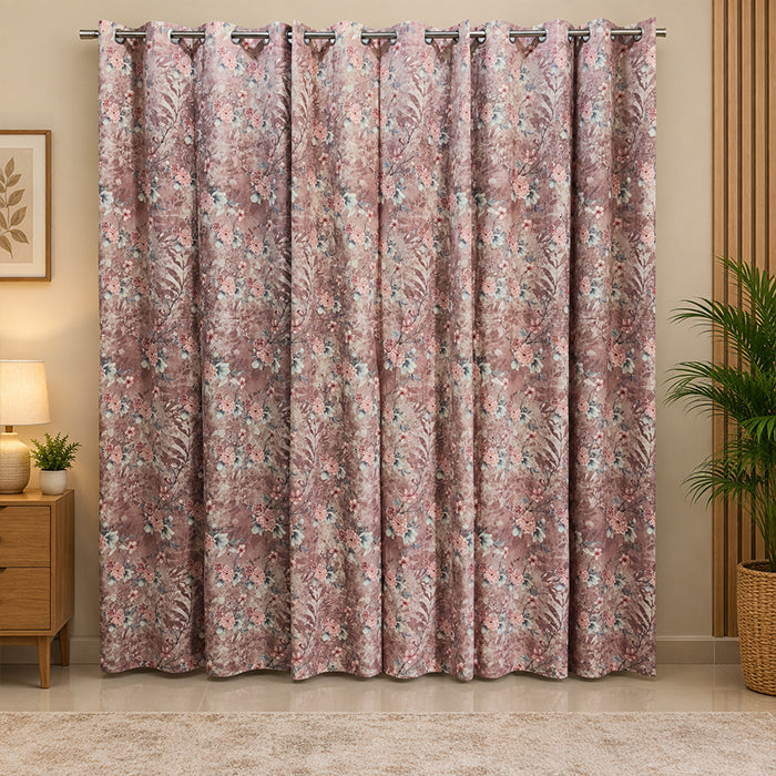 2 PCS PREMIUM QUALITY COTTON DUCK CURTAINS Article-005
