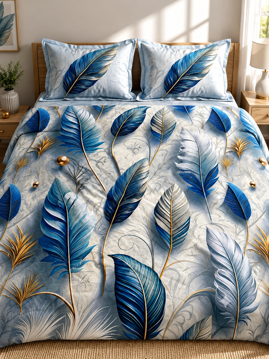 3D Printed Bedsheet with 2 Pillow Covers – 3-Piece Set | Article No. 19