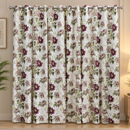 2 PCS PREMIUM QUALITY COTTON DUCK CURTAINS Article-006