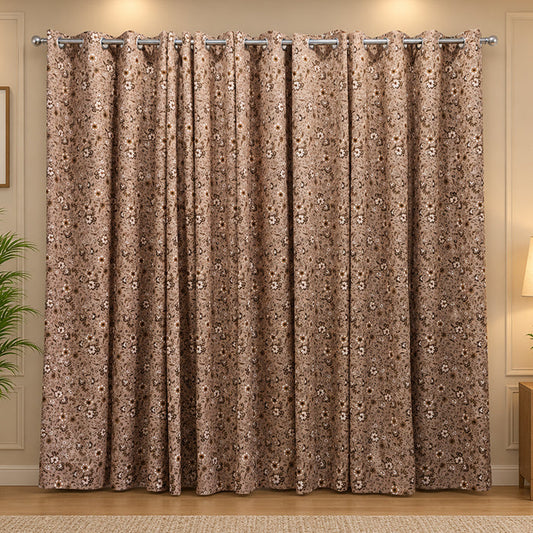 2 PCS PREMIUM QUALITY COTTON DUCK CURTAINS Article-003