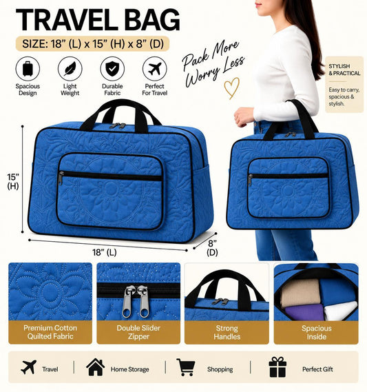 Premium Waterproof Travel Bag – Spacious, Stylish & Durable | Free Delivery