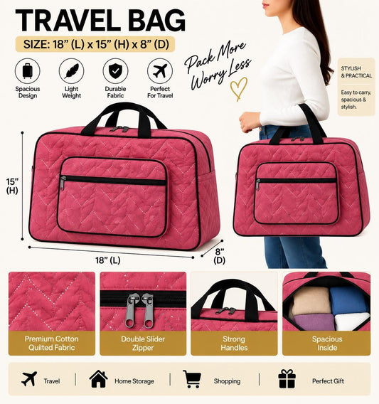 Premium Waterproof Travel Bag – Spacious, Stylish & Durable | Free Delivery