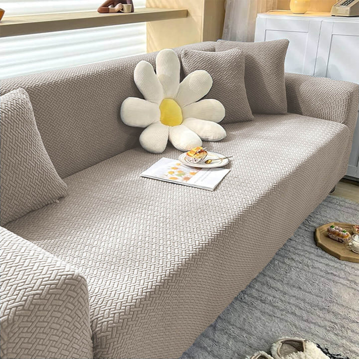 Stripe Jacquard Sofa Covers