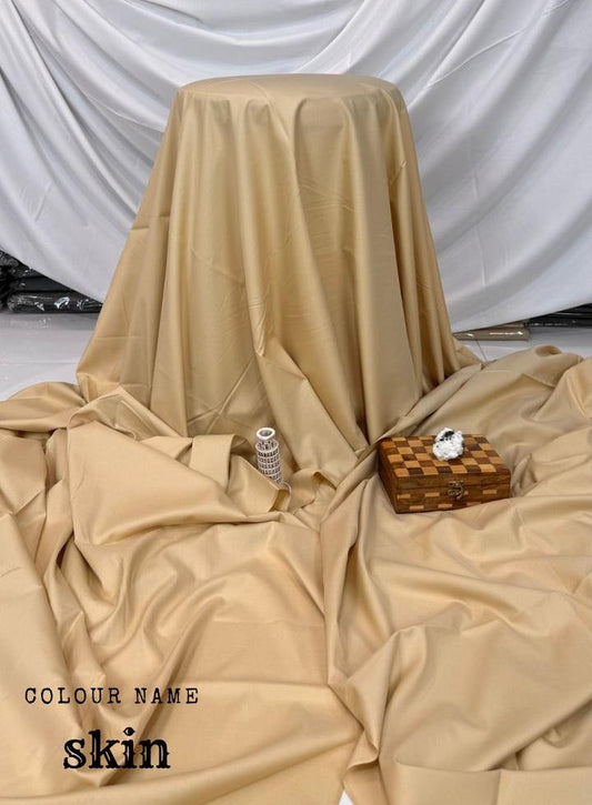Summer Skin Color – Wash & Wear Premium Quality 5-Season Fabric – Free Studs with Every Suit