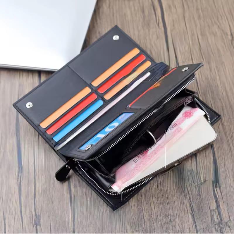 Men's Leather Wallet-C - Image 2