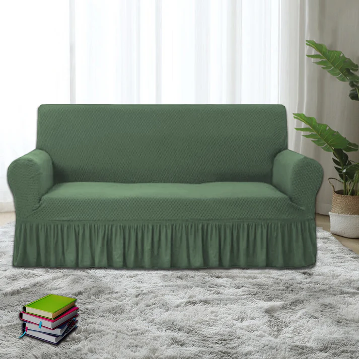 TURKISH STYLE FRILL SOFA COVER - Image 6