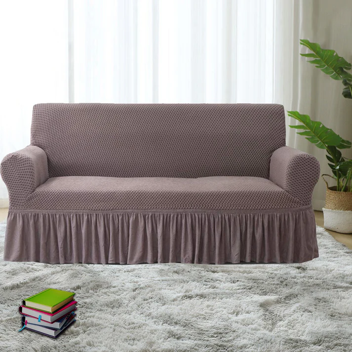 TURKISH STYLE FRILL SOFA COVER - Image 4