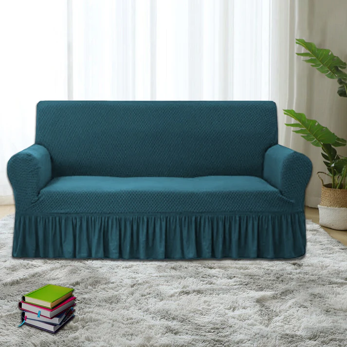 TURKISH STYLE FRILL SOFA COVER - Image 5