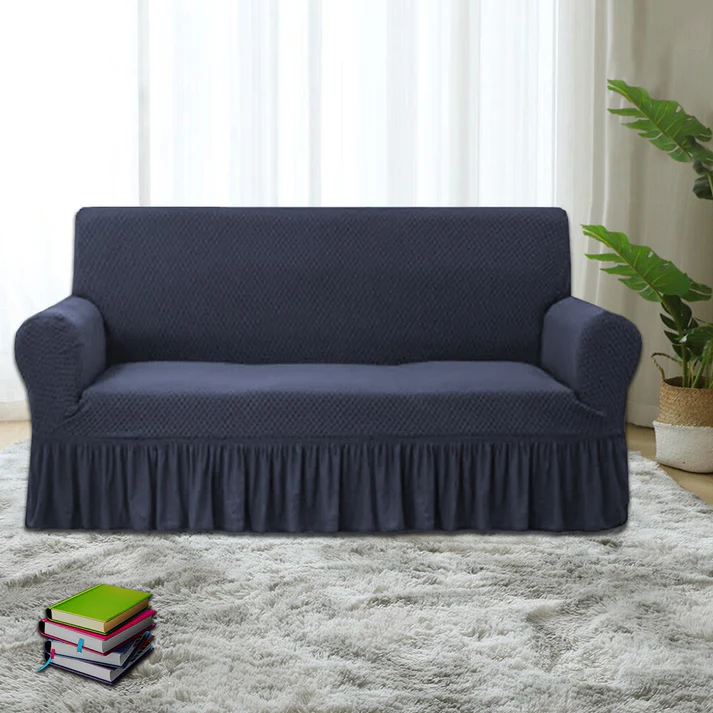 TURKISH STYLE FRILL SOFA COVER - Image 8