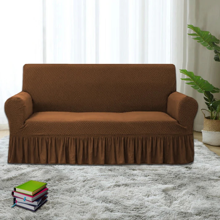 TURKISH STYLE FRILL SOFA COVER - Image 7