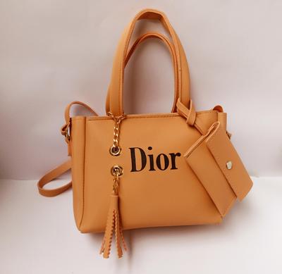 Women's PU Leather Printed Hand Bag Set - Image 3