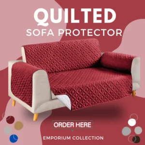 ULTRASONIC QUILTED SOFA PROTECTER