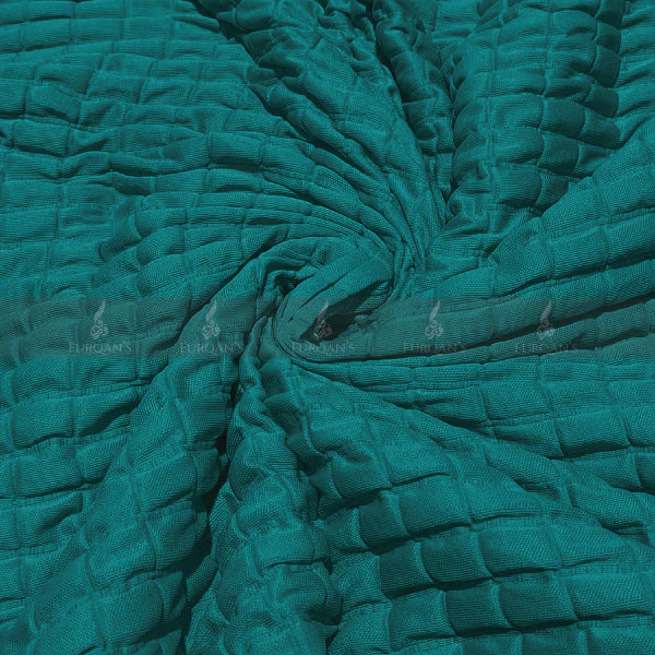 Frill Style Bubble Stuff Chair Cover (Zinc Color) - Image 2