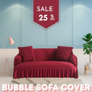 Frill Style Bubble Stuff Sofa Cover