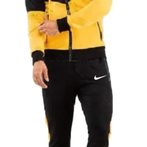 WINTER TRACK SUIT YELLOW & BLACK